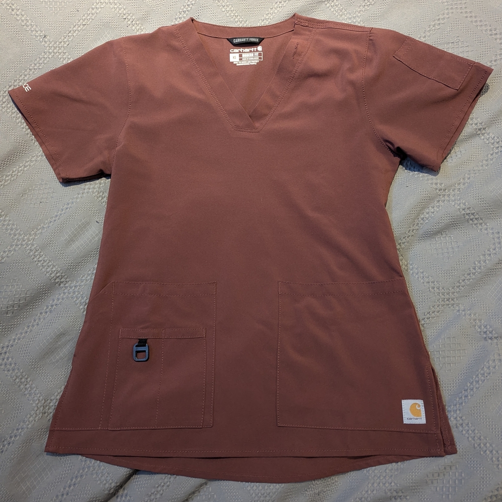 Carhartt Women's Scrub Set In Rust